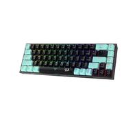 Redragon K631 PRO SE 65% 3 modos inalámbricos RGB Gaming 68 teclas Teclado mecánico compacto intercambiable en caliente interruptor lineal silencioso personalizado Negro