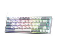Redragon K631 Teclado 65% Cableado RGB 68 Teclas Hot Swap | PCB Free Mod Montado Interruptor Rojo Lineal Alta Personalización US Layout