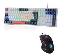 Redragon K668 RGB Teclado M612 Predator RGB - Ratón Bundle
