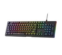 Redragon K670 Teclado para Juegos retroiluminado RGB, Teclado mecánico de Intercambio en Caliente de 104 Teclas, Enchufe Mejorado, Interruptor Rojo Lineal silencioso, US Layout