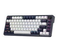 Redragon K673 - Teclado de interruptores magnéticos, RGB, cableado, interruptores Personalizados, Blanco y Negro, diseño de EE. UU, US Layout