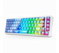 Redragon K709 HE - Teclado mecánico para juegos de disparo rápido, 8K con cable con interruptor magnético sedoso UltraMag 100% POM de última generación, diseño de estructura de patente flotante de