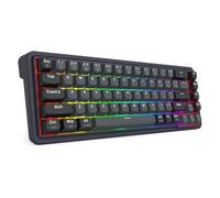 Redragon K709 HE - Teclado mecánico para juegos de disparo rápido, 8K con cable con interruptor magnético sedoso UltraMag 100% POM de última generación, diseño de estructura de patente flotante de