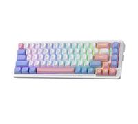 Redragon K709 PRO 65% Junta inalámbrica RGB Gaming 68 teclas Teclado mecánico intercambiable en caliente con amortiguación de ruido de 5 capas