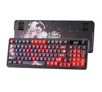 Redragon K719 PRO - Teclado inalámbrico para juegos con pantalla Hype y perilla, teclado mecánico de 95 teclas, pantalla de información TFT de fácil control de 1.14 pulgadas, amortiguación de ruido de