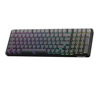 Redragon K744 GB Pro Teclado inalámbrico RGB de 99 Teclas, Teclado mecánico de 3 Modos, Enchufe de Intercambio en Caliente, Teclas PBT degradadas, amortiguación de Ruido de 5 Capas, US Layout