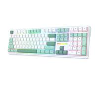 Redragon K745 HE - Teclado mecánico para juegos de disparo rápido, 8K con cable con interruptor magnético sedoso UltraMag 100% POM de última generación, diseño de estructura de patente flotante de