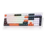 Redragon K745 PRO - Teclado inalámbrico RGB de 108 teclas para juegos, 4 | Teclas de acceso directo extra, triple modo de retardo de 0, amortiguación de ruido acolchada para un sonido cremoso Thocky