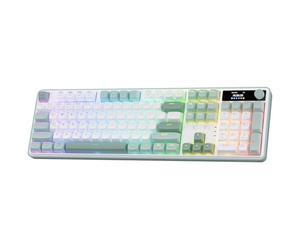 Redragon K761 Teclado Gaming Gasket 104 Teclas Pantalla TFT 1,14" | Botón Control Sencillo 5 Capas Atenuación Ruido Interruptor Lineal Mecánico