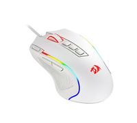 Ratón para juegos Redragon M612 Predator RGB Óptico con cable de 8000 DPI con 11 botones Blanco