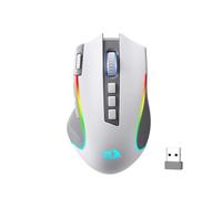 Redragon M612 Pro Ratón Gaming 3 Modos RGB 8000 dpi Gris y Blanco