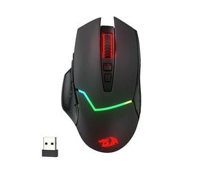 Redragon M690 Pro Ratón Gaming 3 Modos 8000 dpi Disparo Rápido Negro
