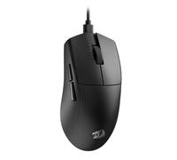 Redragon M724 - Ratón óptico para juegos con cable, 42G, ultraligero, 12.400 DPI máximo, con 5 botones programables, construcción ergonómica de agarre natural, software compatible con enlaces de