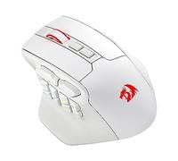 Redragon M811 PRO - Ratón para juegos MMO inalámbrico, 15 botones programables, ratón RGB con mango ergonómico natural, 10 teclas macro laterales, software compatible con keybinding DIY y