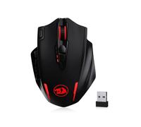 Redragon M913 Gaming 16000 DPI con cable 2,4 Ghz inalámbrico RGB ratón óptico para jugadores 16 Blanco
