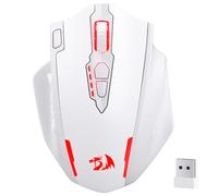 Redragon M913 MAX Ratón MMO Gaming Inalámbrico 26000 dpi 16 Botones Blanco
