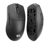 Redragon M922 PRO - Ratón inalámbrico para juegos de 3 modos, 49G ultraligero de 26 K DPI con construcción ergonómica de agarre natural, botones programables completos, software compatible con