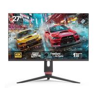 Redragon Monitor de juego plano 4K de 27" - Mini-LED, UHD 3840x2560, 160Hz, tiempo de respuesta de 1ms, compatibilidad FreeSync Premium y G-Sync, 105% NTSC, inclinación ajustable, compatible con HDMI