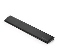 Redragon P037 Meteor L - Reposamuñecas para teclado de computadora, ergonómico de espuma viscoelástica suave con base de goma antideslizante, 100% 104 teclas, tamaño estándar de 17.1 x 2.8 pulgadas,