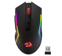 Redragon Ratón inalámbrico para juegos M693 LIT, 8000 DPI con conexión de 3 modos, BT y 2.4G inalámbrico, 7 botones macro, capacidad de alimentación fiable para PC/Mac/Laptop