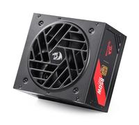 Redragon RGMS-850W PRO 80+ Gold - Fuente de alimentación de 850 W con ATX 3.1 y PCIe 5.1 actualizados totalmente modular, tamaño compacto de 150 mm, ventilador inteligente ECO de bajo ruido,