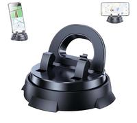 Redreeer Car Phone Holder Mount, 360° Rotatable Strong Suction Mount, with Non-Slip Base, Rock-Solid Hold, Washable Gel Pad, Strong Adsorption Cars Holder for All Models (1 Pc)