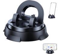 Redreeer Car Phone Holder Mount, Car Phone Mount, Universal Fit, Rock-Solid Hold, 360-Degree Rotatable Mobile Holder with Non-Slip Base, No Installation Required, Suitable for All Models (1Pcs)