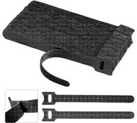 Redreo 60PCS kabelbinder klettband wiederverwendbar Klett Kabelbinder, 150x12mm verstellbare kabelklettbänder für Hause und Büro Kabel organizer