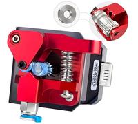 Redrex Dual Gear Ender 3 Extruder con Motor Paso a Paso Nema 17 Metal Drive Feeder Upgrade Kit Para Ender 3 V2,Ender 3 Pro,Ender 5,Ender 3 Neo Series,CR6 SE,CR10 Series Impresora 3D TPU Support