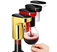 Redsack Decantador Vino Electrico, Automatico Cuantitativo Aireador Vino, Pantalla TáCtil Inteligente Dispensador de Bebidas AlcohóLicas para Botellas con DiáMetros de Boca de 18-20, 21-23, 28-30 mm