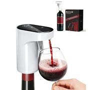Redsack Decantador Vino Electrico, Automatico Cuantitativo Aireador Vino, Pantalla TáCtil Inteligente Dispensador de Bebidas AlcohóLicas para Botellas con DiáMetros de Boca de 18-20, 21-23, 28-30 mm
