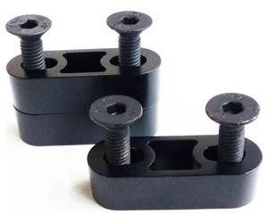 Redshift Kit rehausseur pour cintre Aero Quick Release negro