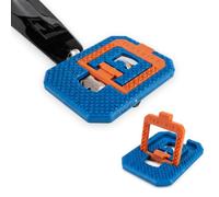 REDSHIFT Mousetrap Pedal Adapters for SPD Clipless, Blue/Orange