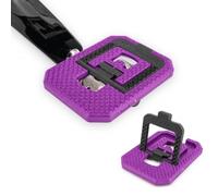 REDSHIFT Mousetrap Pedal Adapters for SPD Clipless, Purple/Black