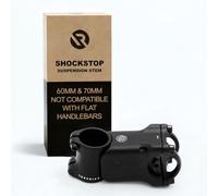 REDSHIFT ShockStop Suspension Stem for Bicycles, Shock-Absorbing Bike Handlebar Stem for Road, Gravel, Hybrid, and E-Bikes, Fits 1-1/4in (31.8mm) Steerer Tube, 6 Degree x 60 mm