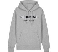REDSKINS JUNIOR Sudaderas Jerseys Chalecos y Hoodies para Hombre y Mujer Sweatshirt, Gris, M Unisex