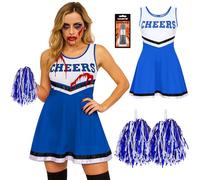 REDSTAR FANCY DRESS Traje de Animadora Muerta Viviente de Instituto High School Musical