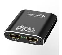 RedStar24 HDMI Splitter 4K@60Hz 1 In 2 out Distribuidor HDMI, Divisor HDMI