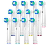 REDTRON Cabezales de cepillo de recambio para Oral B, cepillo de dientes eléctrico Oral B Braun, Classic, Precision Clean para Vitality Pro Smart Genius Series, 12 piezas Blanco EB20-P