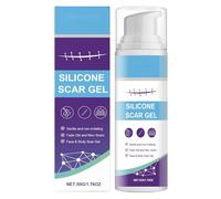 Reducción de cicatrices, 50 g de gel para cicatrices faciales, crema calmante del entrenamiento, cuidado nocturno, rutina matutina del afeitado, para casa y de viaje