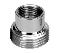 Reducción de la conexión de tuberías accesorios cromados hembra x macho 3/8"x 3/4"