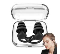 Reducción de ruido tapones para los oídos, tapones para la oreja durmiente cancelación de ruido | Ronquidos tapones para el oído de sueño silencioso,Enchufes de oído de 25-28dB para concierto, reducci
