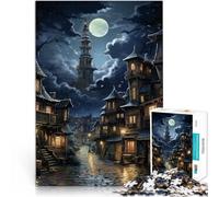 Reducción del estrés Interesante Noche Maravillosa Puzzles de 2000 Piezas para Adolescentes 70x100cm Lista de Deseos con Papá Noel