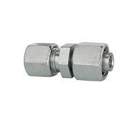 Reducción, tubo exterior de diámetro de manguito 18/8 mm, PN máx. 315 bar, SW1 19, SW2 17, SW3 32, acero galvanizado.