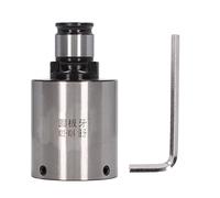 Reduck Die Tapping Chuck 31 mm OD | Acero al carbono con fuerte resiliencia de oxidación | Colleta de alta precisión para tocar/perforar/fresar | Hasta 72 mm de profundidad de (Fine Thread)