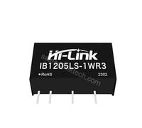 Reductor 10 unids/Lote IB1205LS-1WR3 1W 12V a 5V 200mA DC convertidor Fuente de alimentación aislada módulo Inteligente