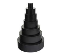 Reductor colector de polvo para aspiradora de virutas industrial carpinteria adaptador extractor serrín conector ABS para ciclónico manguera filtros bolsa recolectora campana madera taladro