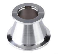 Reductor cónico al vacío Kf16-kf25 en acero inoxidable 304 para accesorios de tubería Kf con acabado pulido espejo y bordes limpios para un sellado seguro de alto vacío en sistemas industriales, color