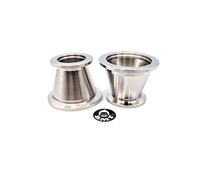 Reductor cónico con brida ISO-KF KF16 KF25 KF40 KF50 (KF40 a KF25 Paquete de 2 piezas)