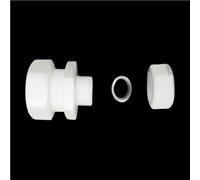 Reductor de 2 vías, casquillo recto simple, conector de acoplamiento rápido PTFE F4, tolerancia a altas temperaturas, 1 pieza(Dia1.59-dia9.525)